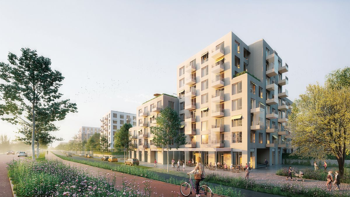V bratislavskom projekte Viedenská cesta od YIT budú aj mestské nájomné byty.