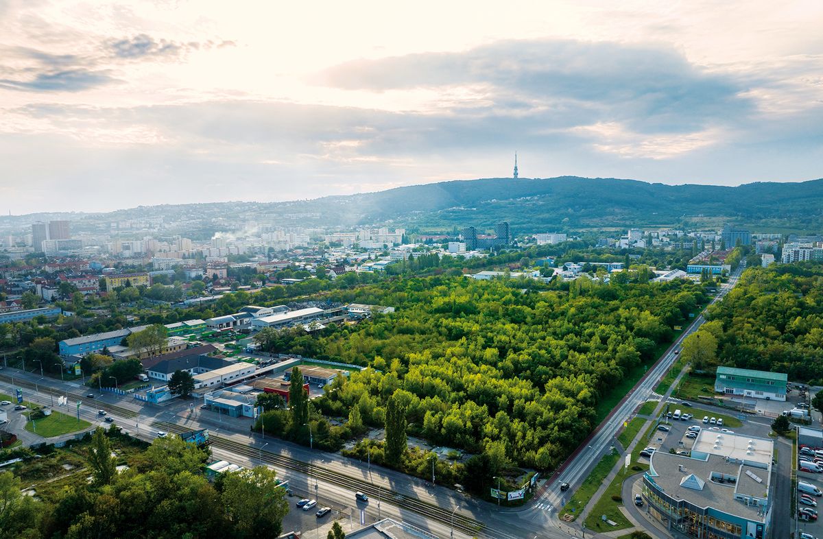 Územie budúcej štvrte v Bratislave ohraničujú ulice Vajnorská a Odborárska.