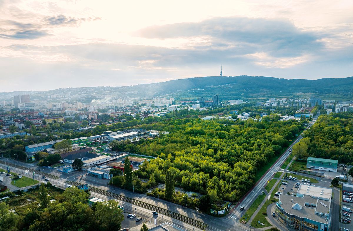 Územie budúcej štvrte v Bratislave ohraničujú ulice Vajnorská a Odborárska ulica. 