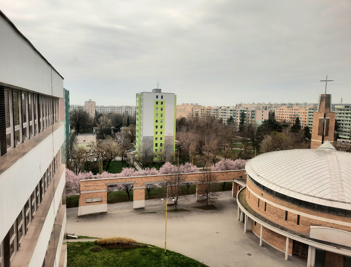 Košice Pohľad z budovy Magistrátu