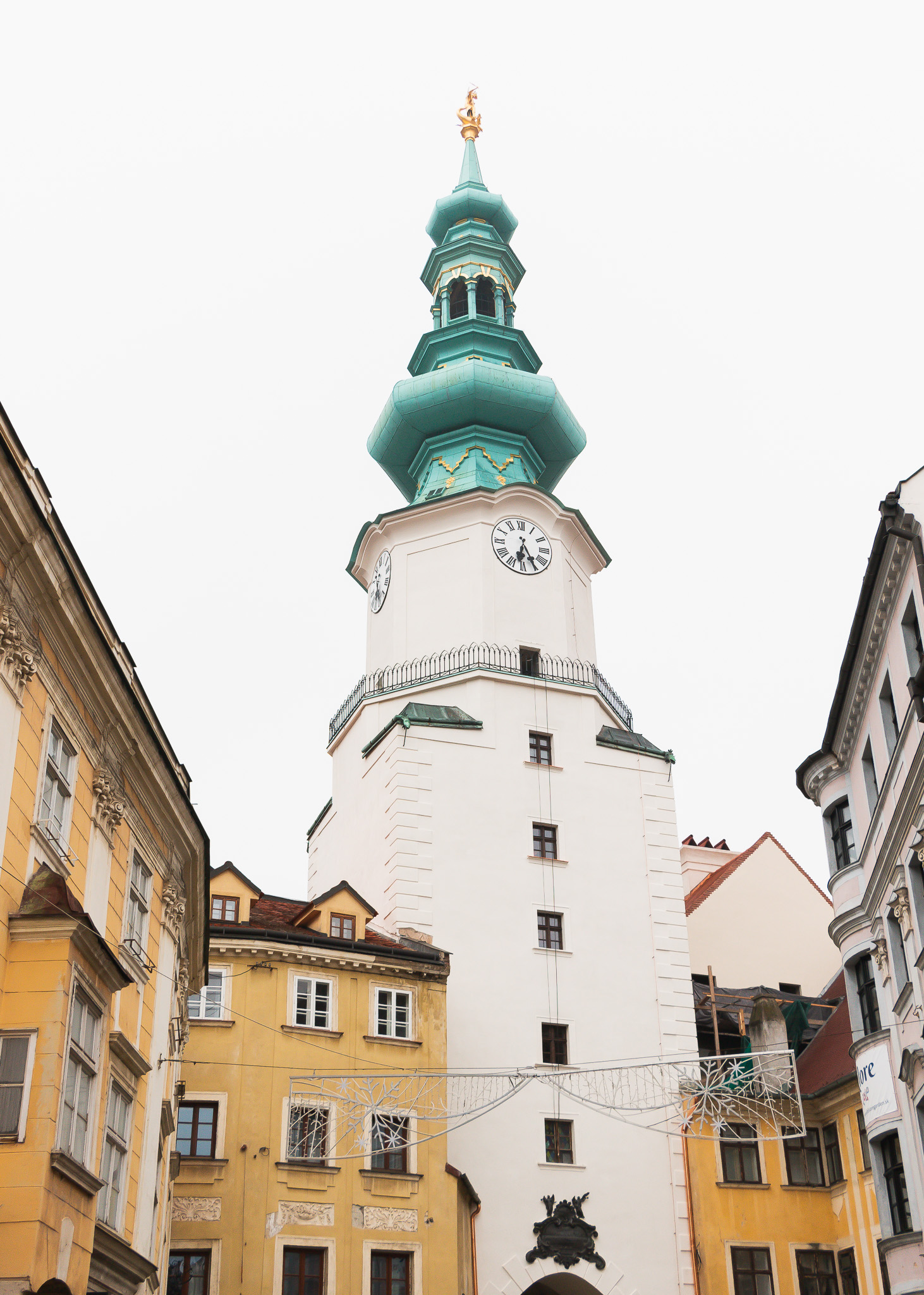 Zrekonštruovaná Michalská veža