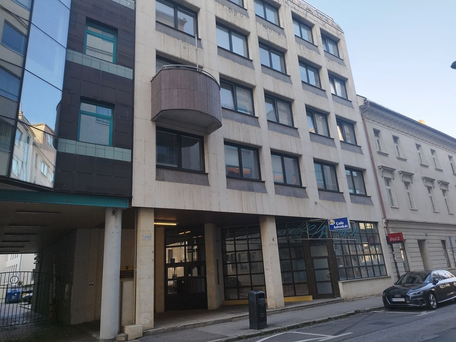 Súčasný stav sídla Slovenskej advokátskej komory v Bratislave