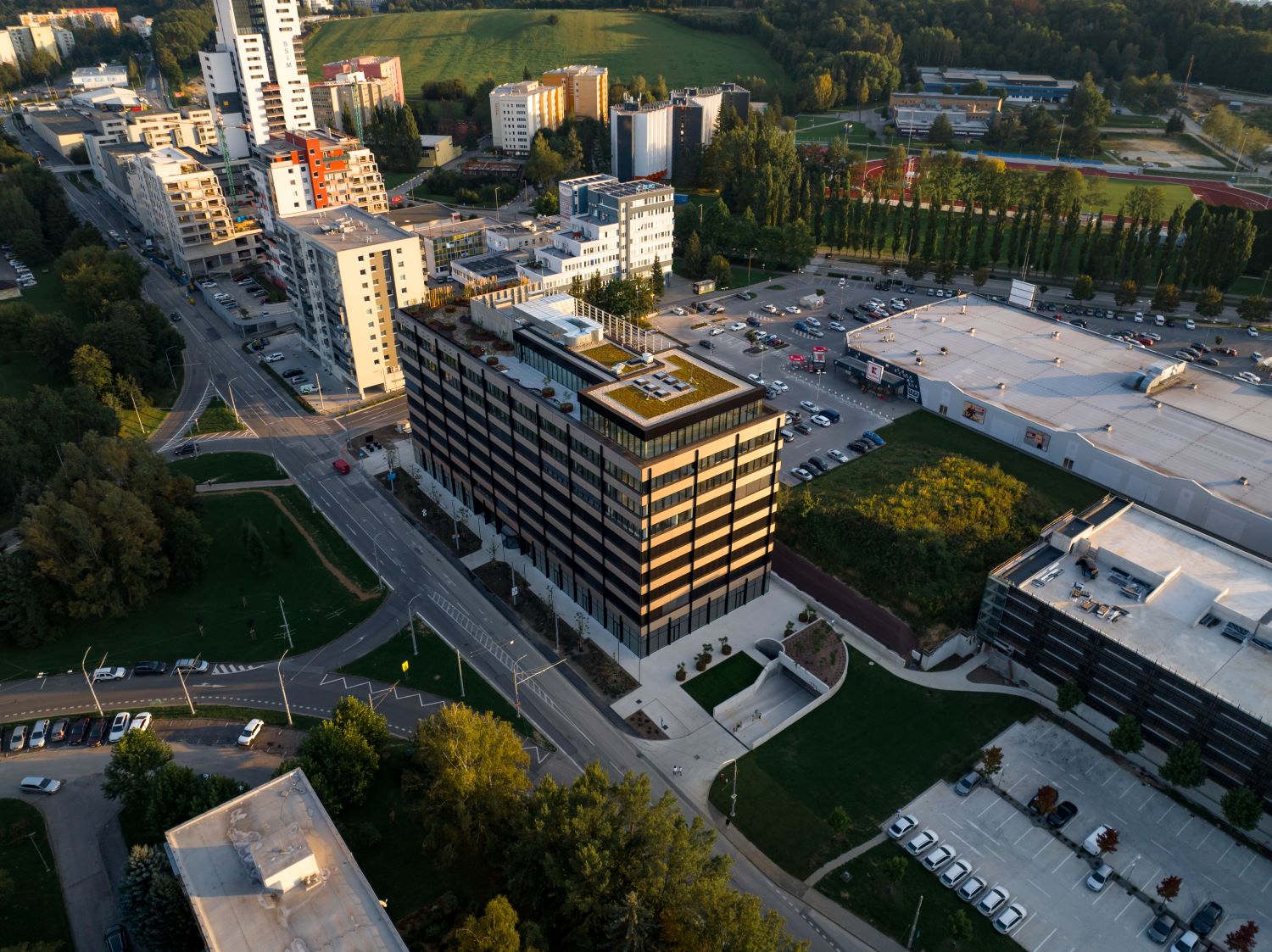 Administratívna budova na Obchodnej ulice v Žilin