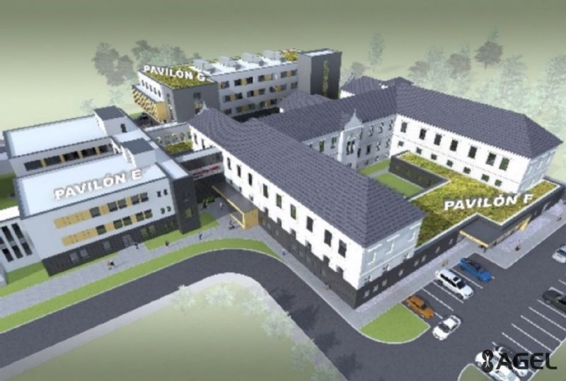 Rozdelenie podľa pavilónov v nemocnici v Komárne 