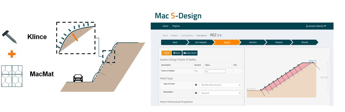 Obr. 10 Návrhový softvér MAC S-DESIGN