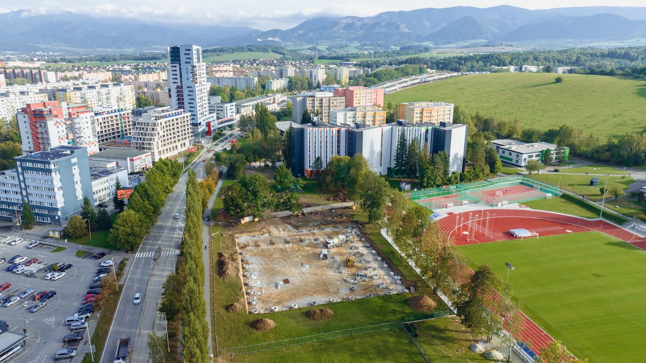 Výstavba Športového centra v Žiline