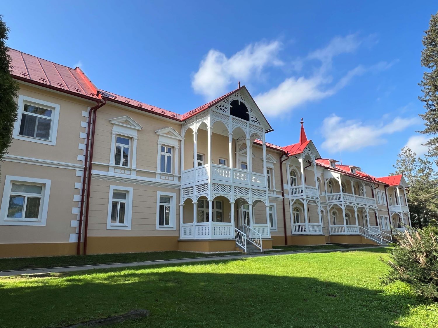 Vila Fontána v Bardejovských kúpeľoch