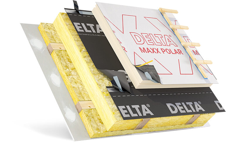 Rekonštrukcia strechy zo strany exteriéru pomocou systému DELTA-MAXX POLAR