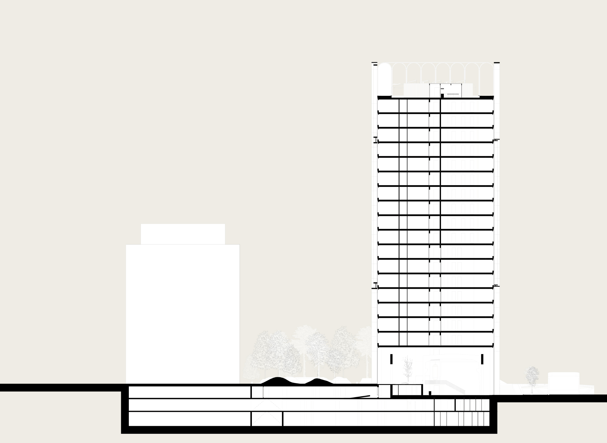 Súťažný návrh architektonickej kancelárie Siebert + Talaš