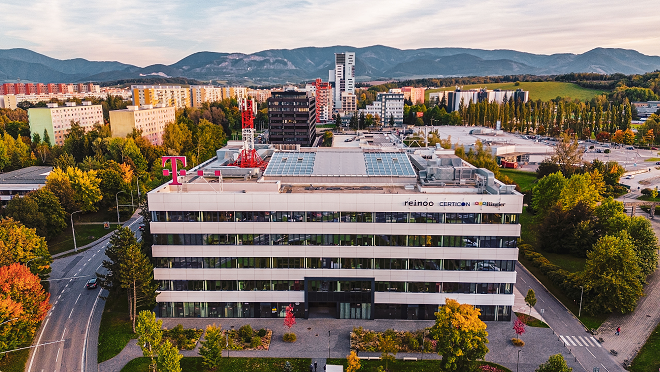 Administratívna budova NordCity Poštová v Žiline.