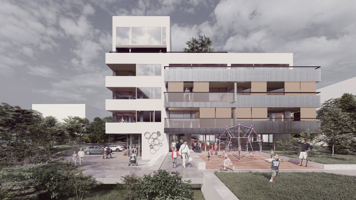 Polyfunkčný objekt Strapec, Pri vinohradoch, Bratislava-Rača 