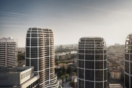 Nová vizualizácia budúcej podoby Sky Park Tower