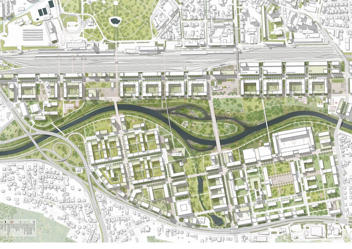 V medzinárodnej urbanisticko-architektonickej súťaži na nové mestské centrum Košice Hornád vyhralo pražské štúdio Gogolak & Grasse. 