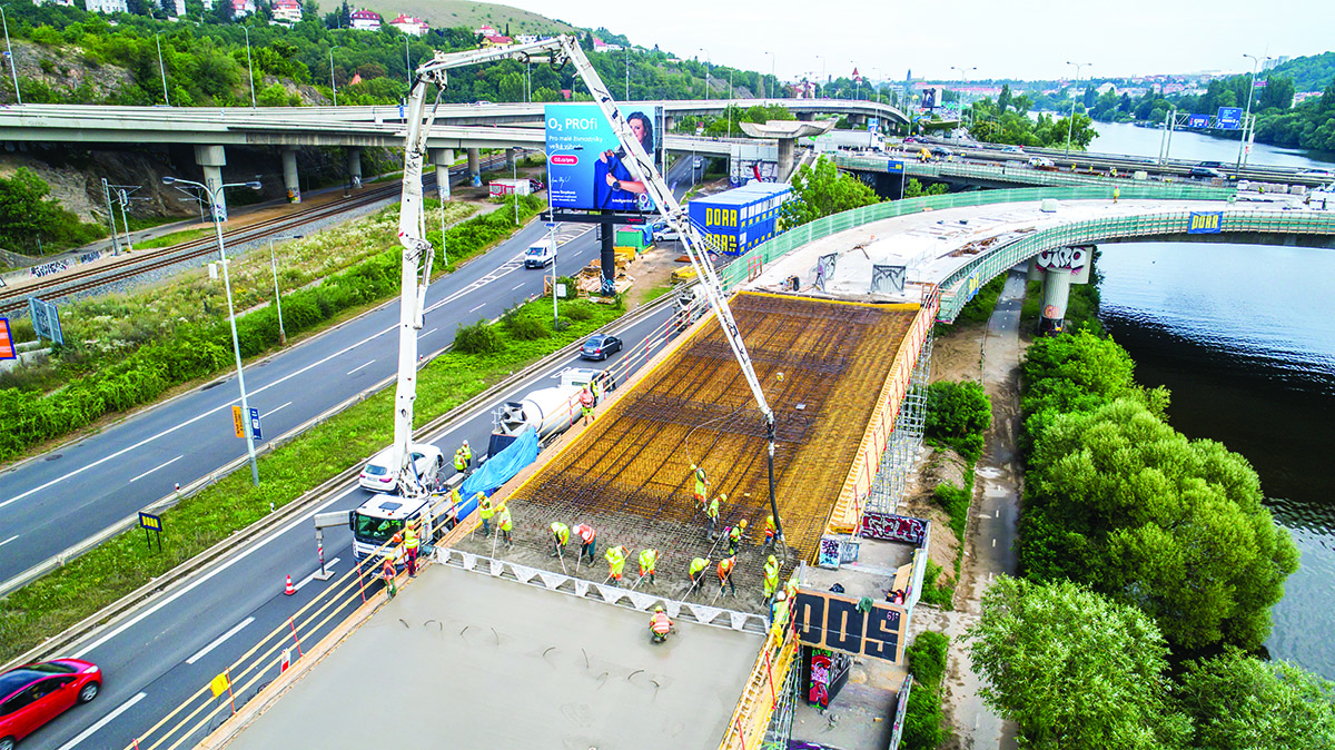 Výstavba Strakonickej rampy