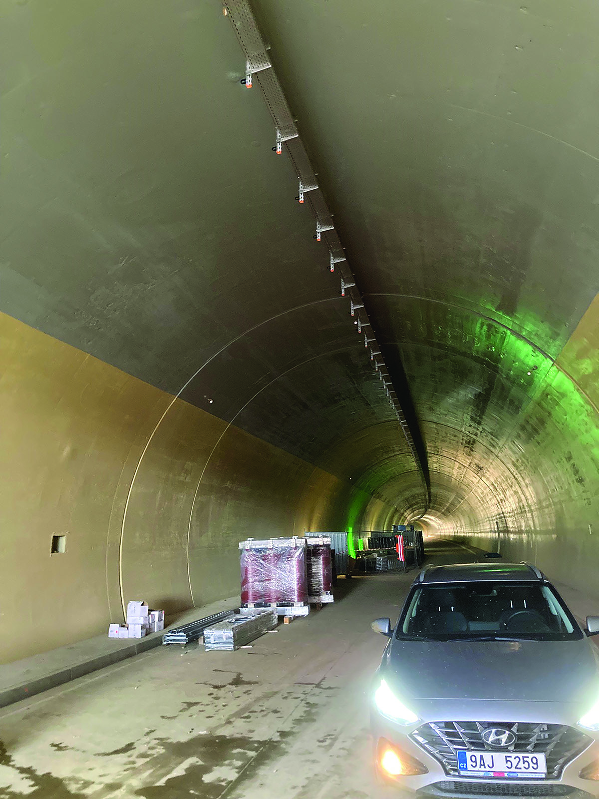Obr. 2 Realizácia tunela Bikoš (zdroj: OBO Bettermann)