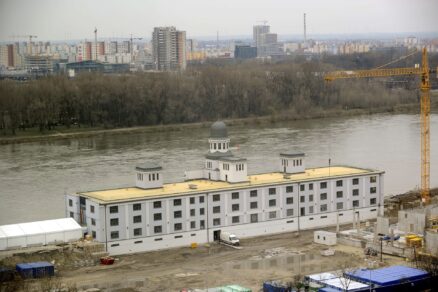 Sklad č. 7 – snímka zrekonštruovanej pamiatky z roku 2008