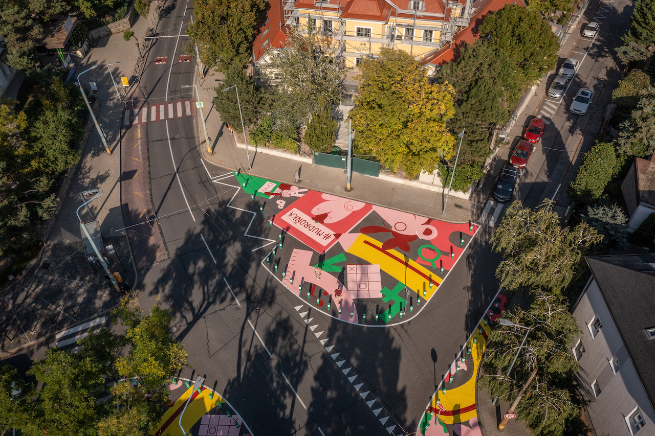 Zrealizované úpravy na Mudroňovej ulici v Starom Meste