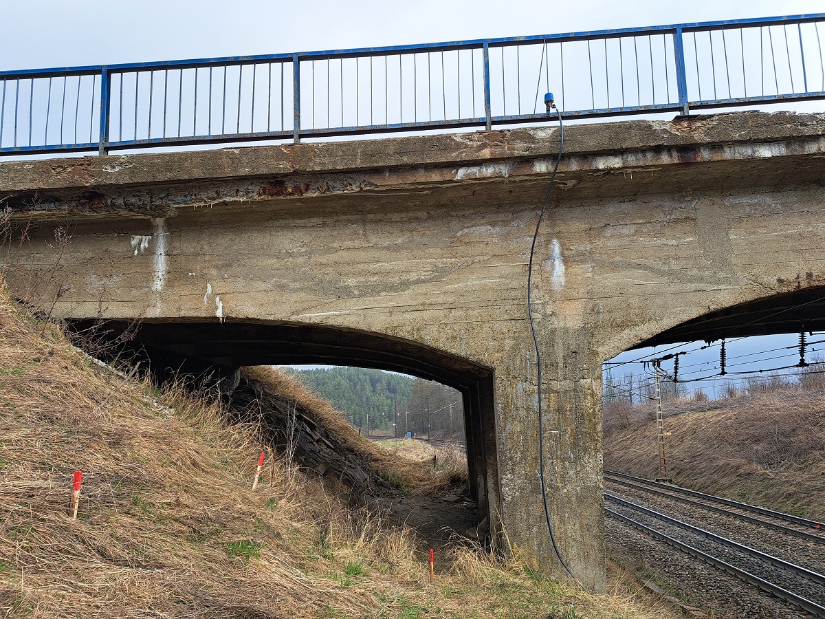 SR Štrba doprava most PSK obnova železnica POX Rekonštrukcia mosta č. M6579 (3060-003) most cez ŽSR v úseku trate Svit - Štrba