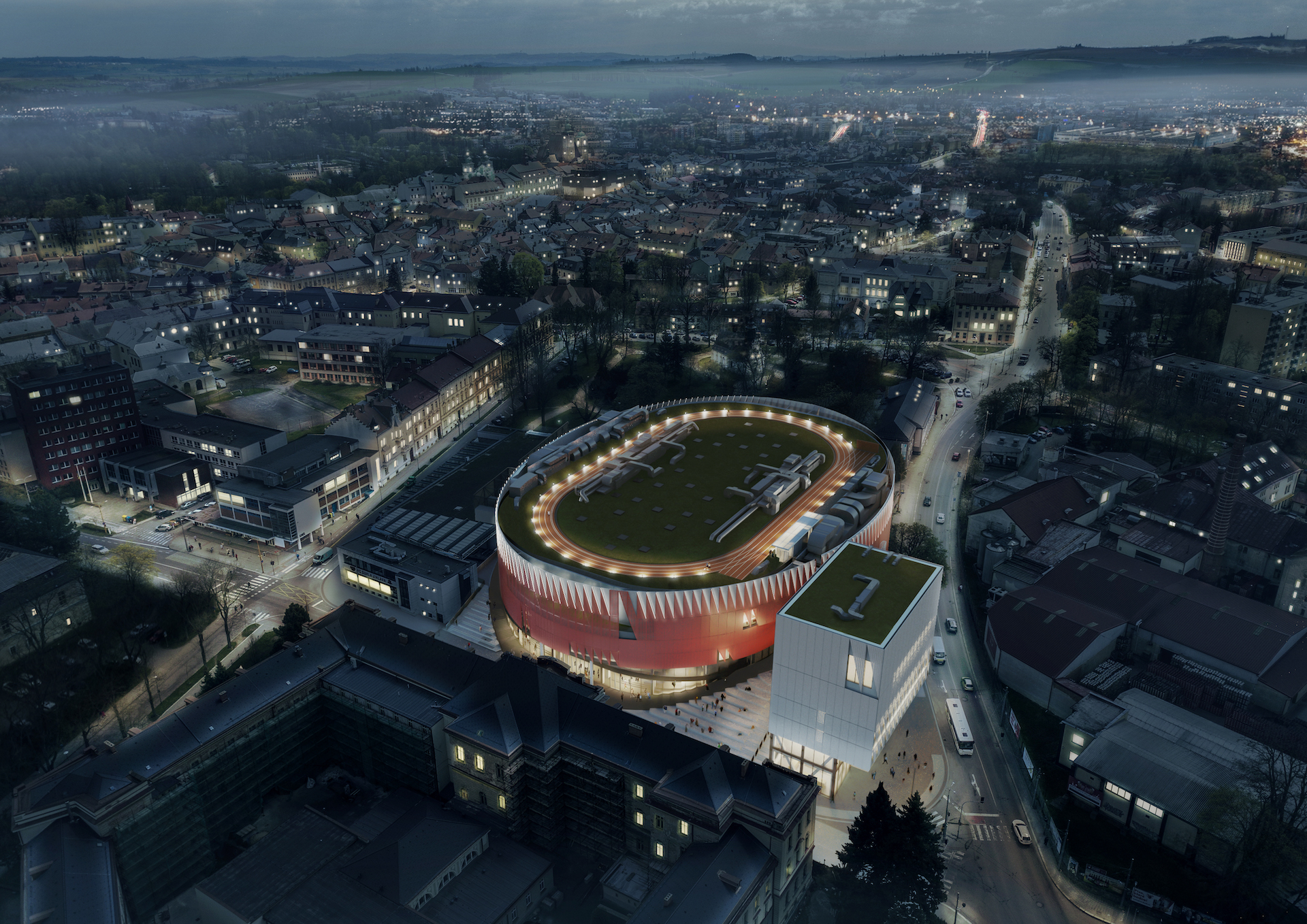 11 CHK Jihlava Multipurpose Arena renders