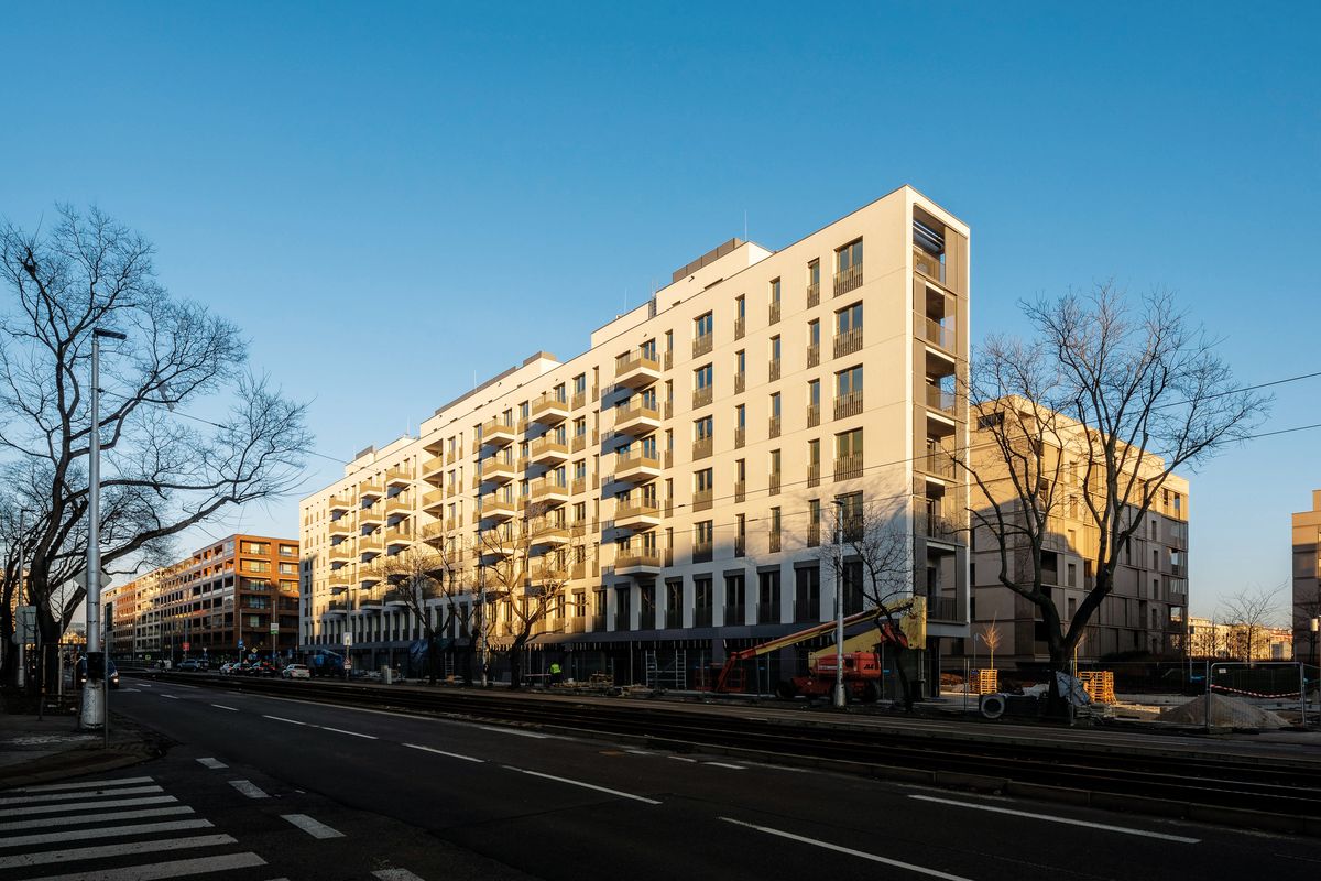 Projekt Pri Mýte uzatvára development Penta Real Estate v lokalite Račianskeho mýta v Bratislave. Architekt: Arhitektura Krušec  
