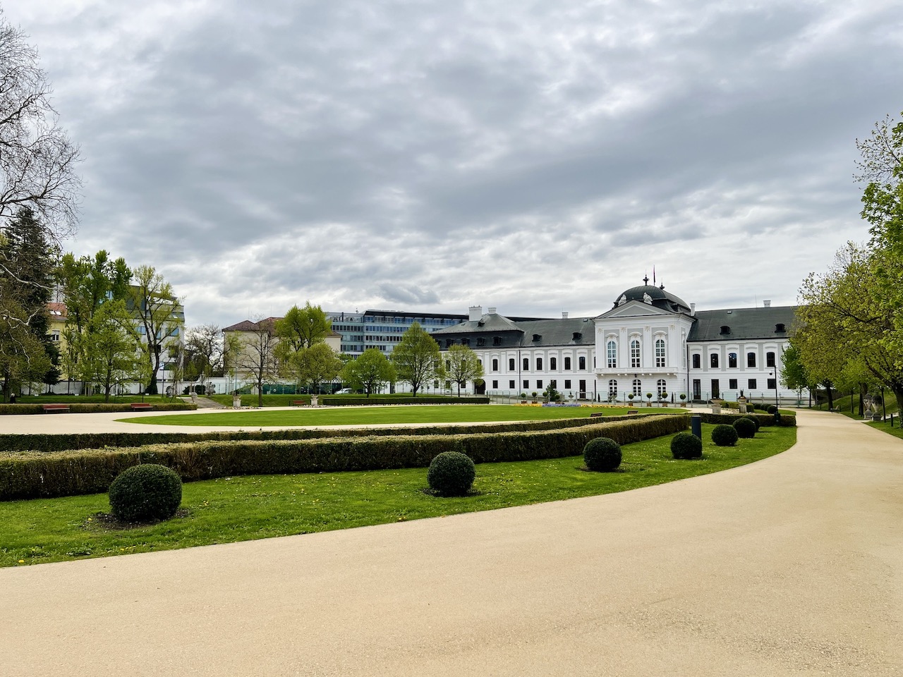 Zrekonštruovaná Grasalkovičova záhrada