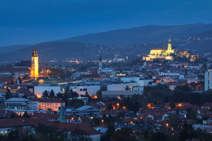 Pohľad na mesto Nitra.