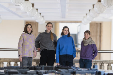 Zľava: Veronika Michalíková, Marianna Maczová, Anna Cséfalvay, Danica Pišteková