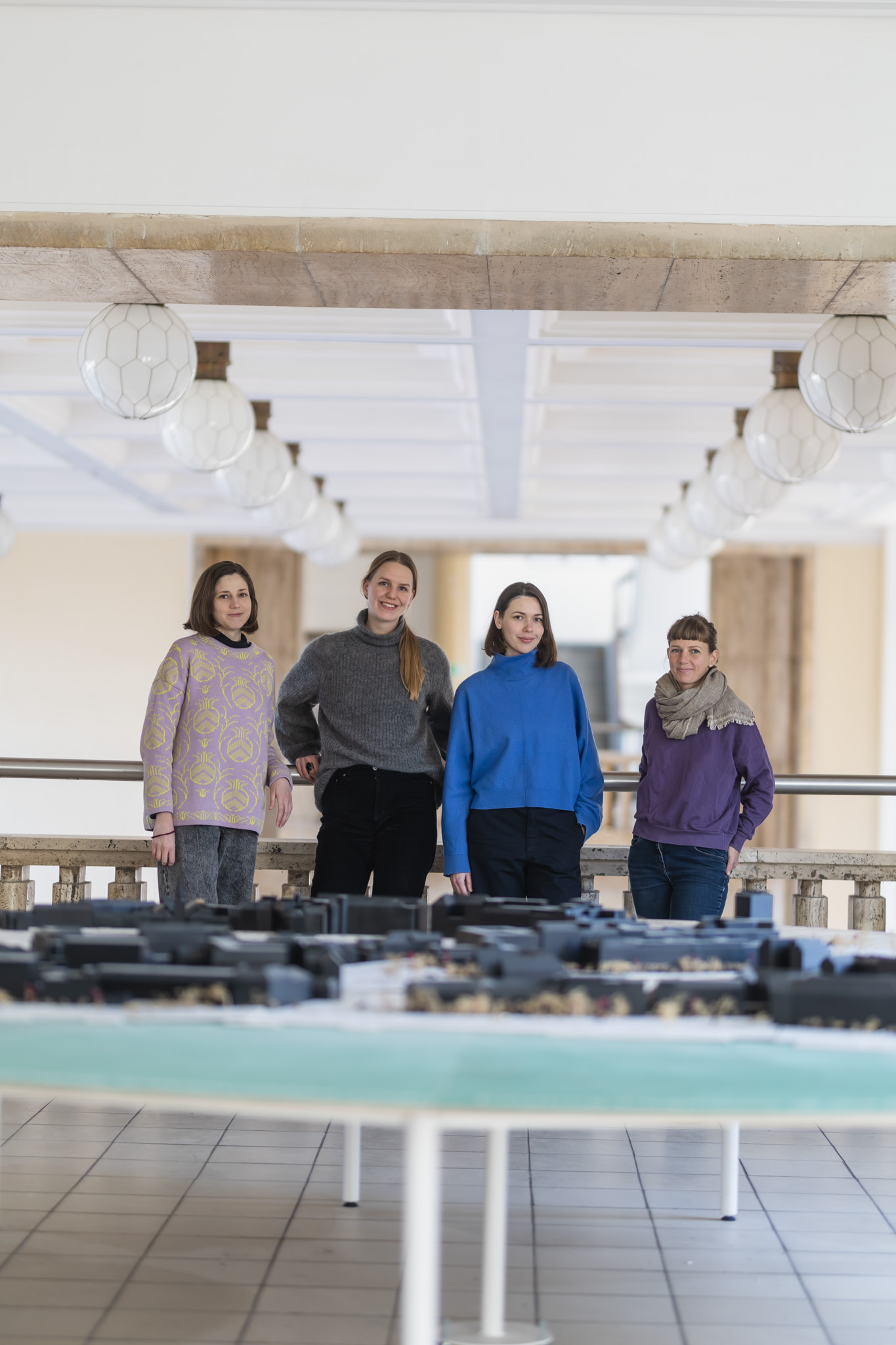 Zľava: Danica Pišteková, Anna Cséfalvay, Veronika Michalíková, Marianna Maczová