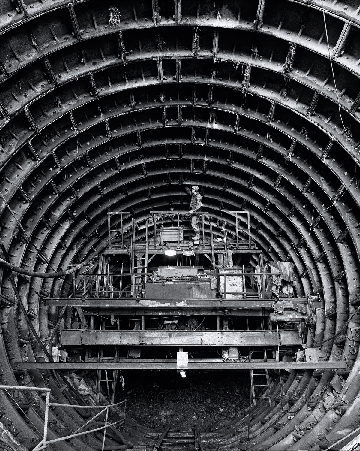 Prstencová tunelovacia metóda, stanice Invalidovňa, 1987 