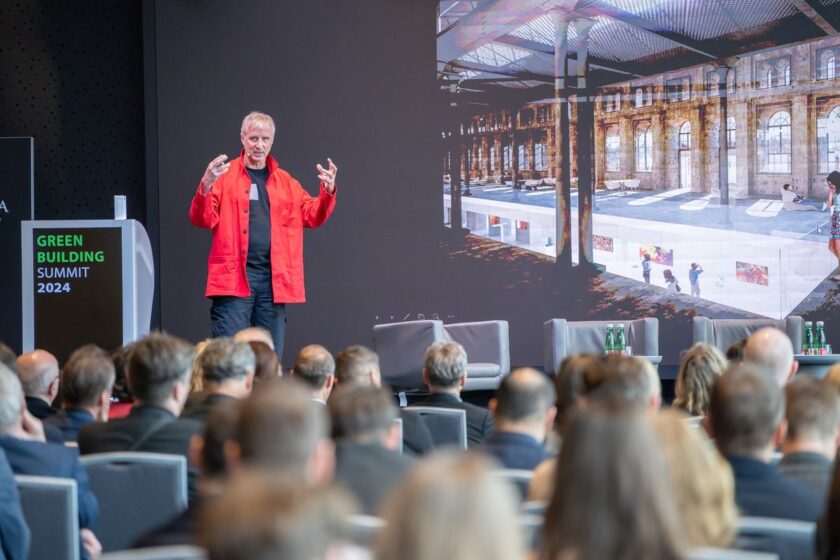 Jakob Dunkl na Green Building Summit 2024.