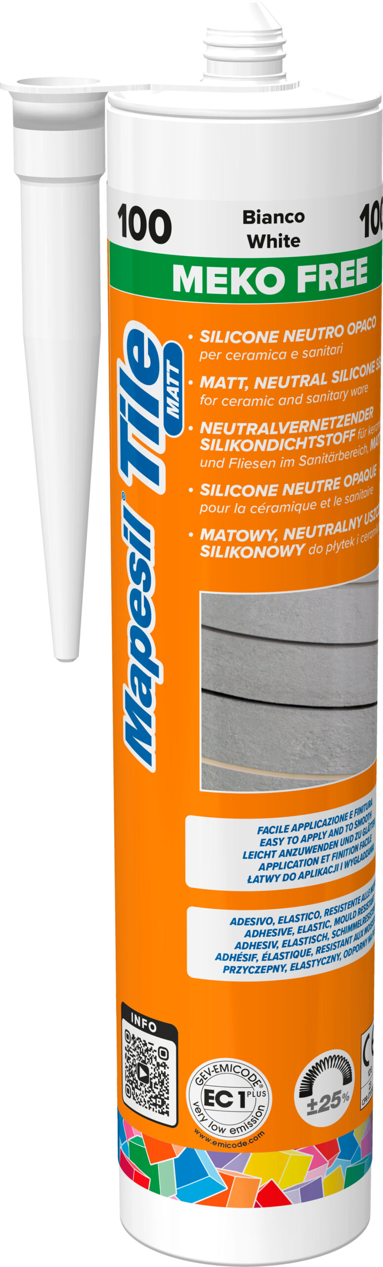 Mapesil Tile Matt 300ml int 100