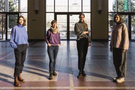 Zľava: Veronika Michalíková, Marianna Maczová, Anna Cséfalvay, Danica Pišteková