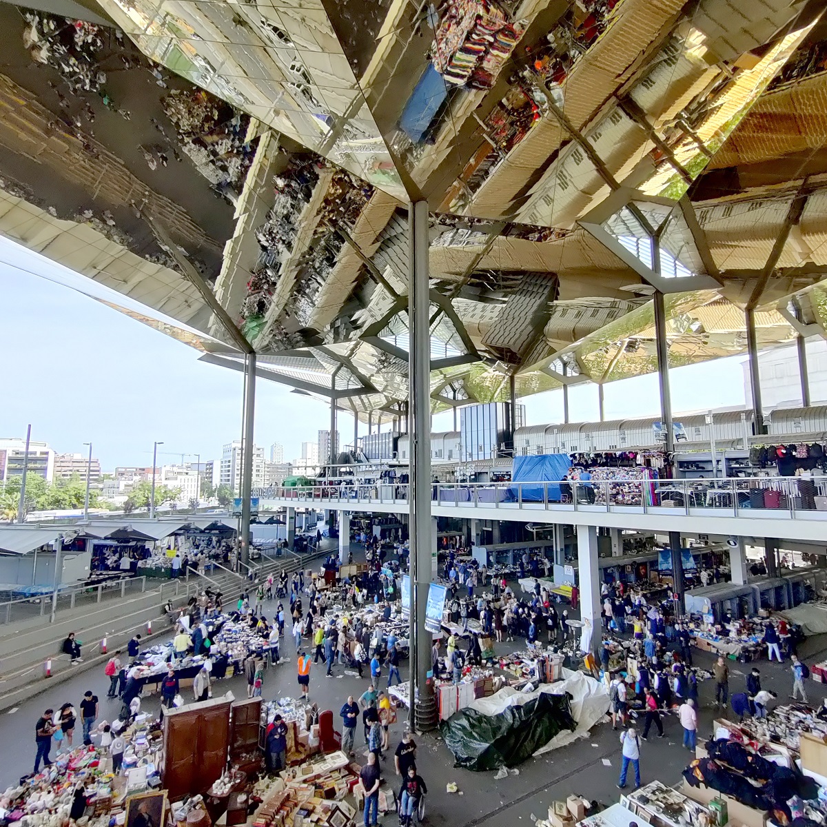 Prestrešenie tržnice Encants, Barcelona