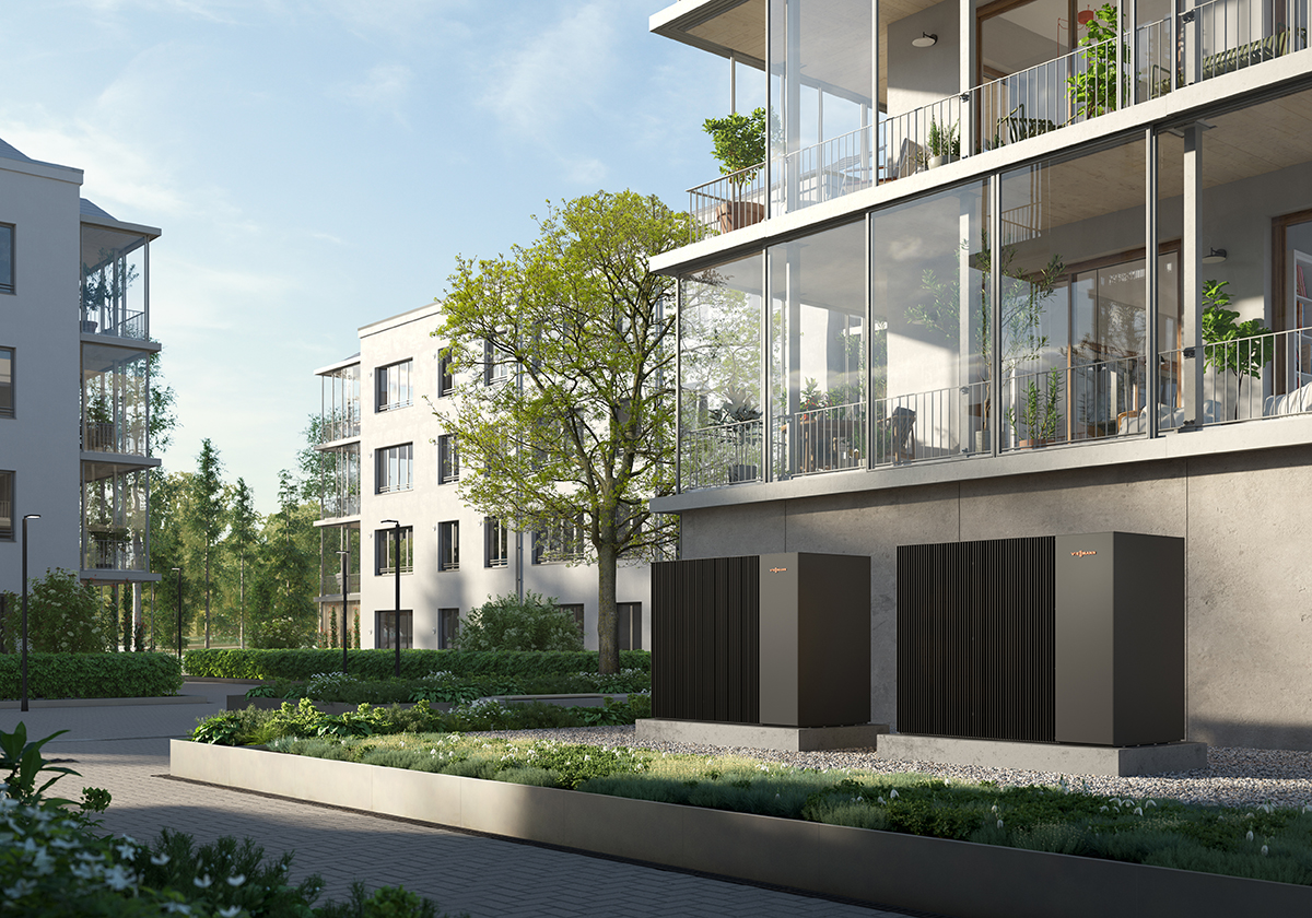 Vitocal 250 A PRO MFH Frühling Milieu