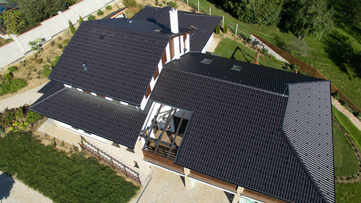 Danubia Odvetrávacia škridla Carbon