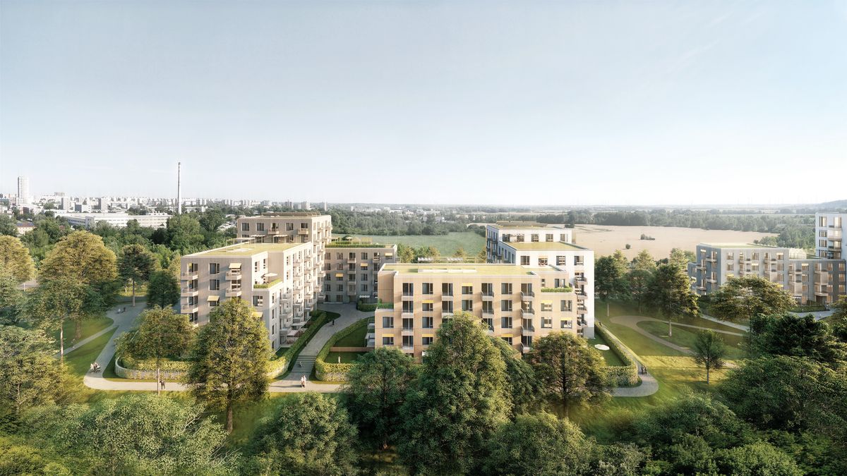 V bratislavskom projekte Viedenská cesta od YIT (ateliér What Architects.) budú aj mestské
nájomné byty.