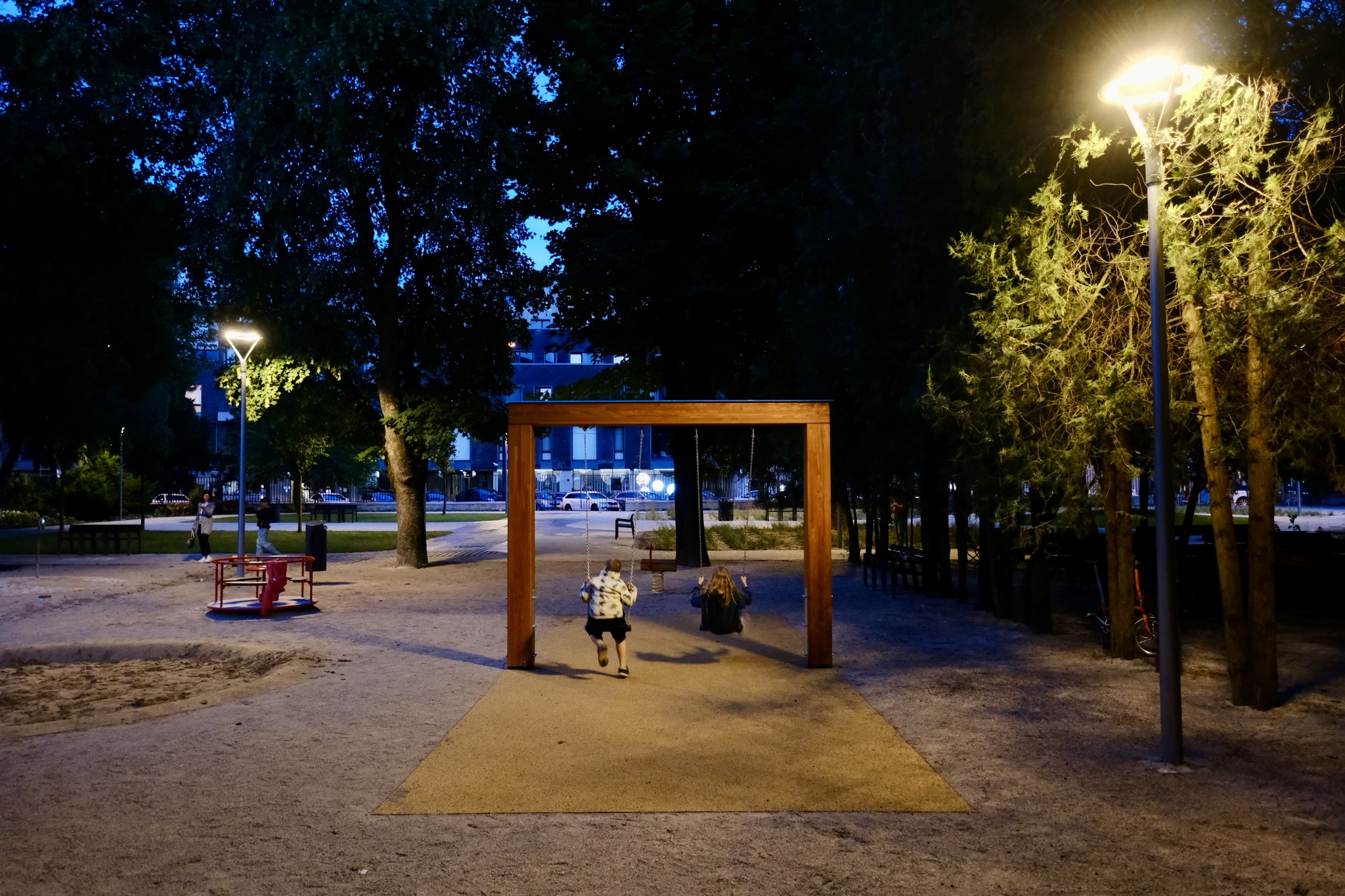 Podoba parku na Dunajskej v Starom Meste po rekonštrukcii