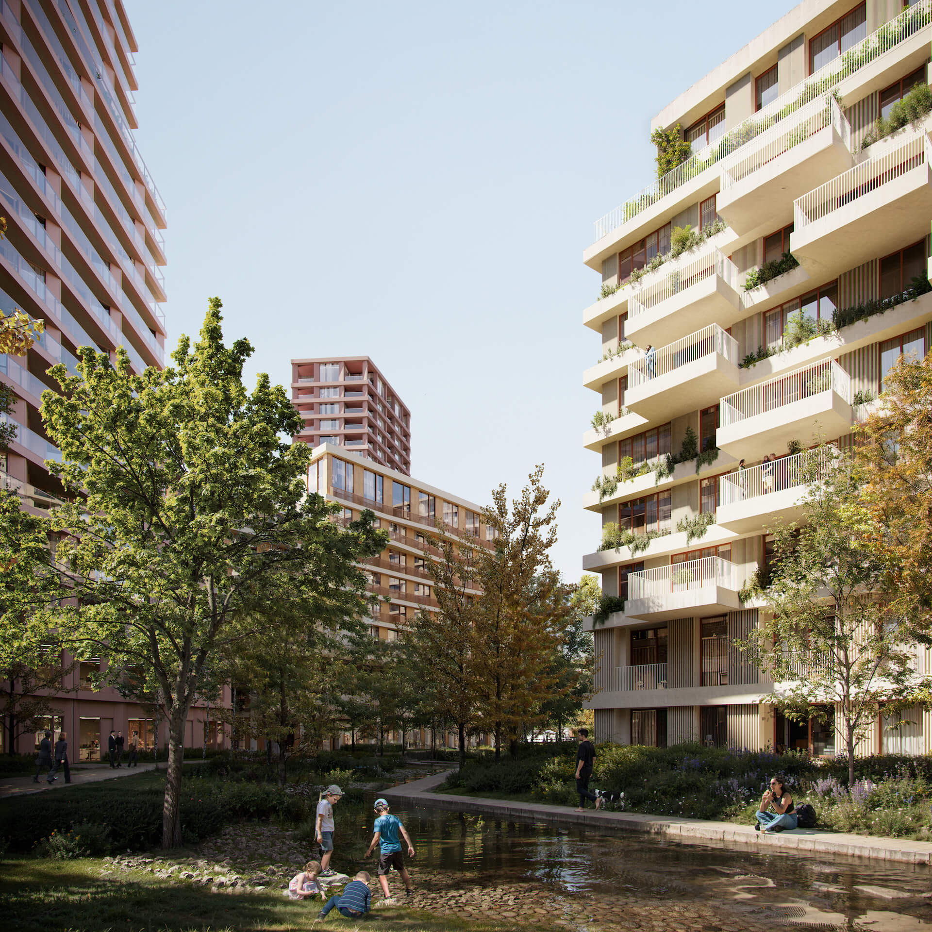 Návrh holandského ateliéru KCAP na premenu zóny Chalupkova v downtowne