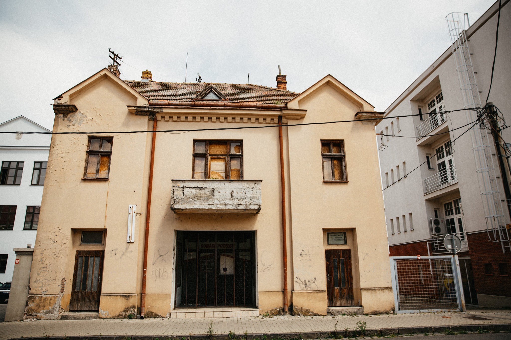 Súčasný stav budovy, kde bude aula Trnavskej univerzity