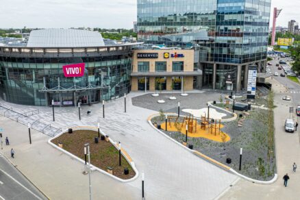 VIVO nové námestíčko jún 2024 dron