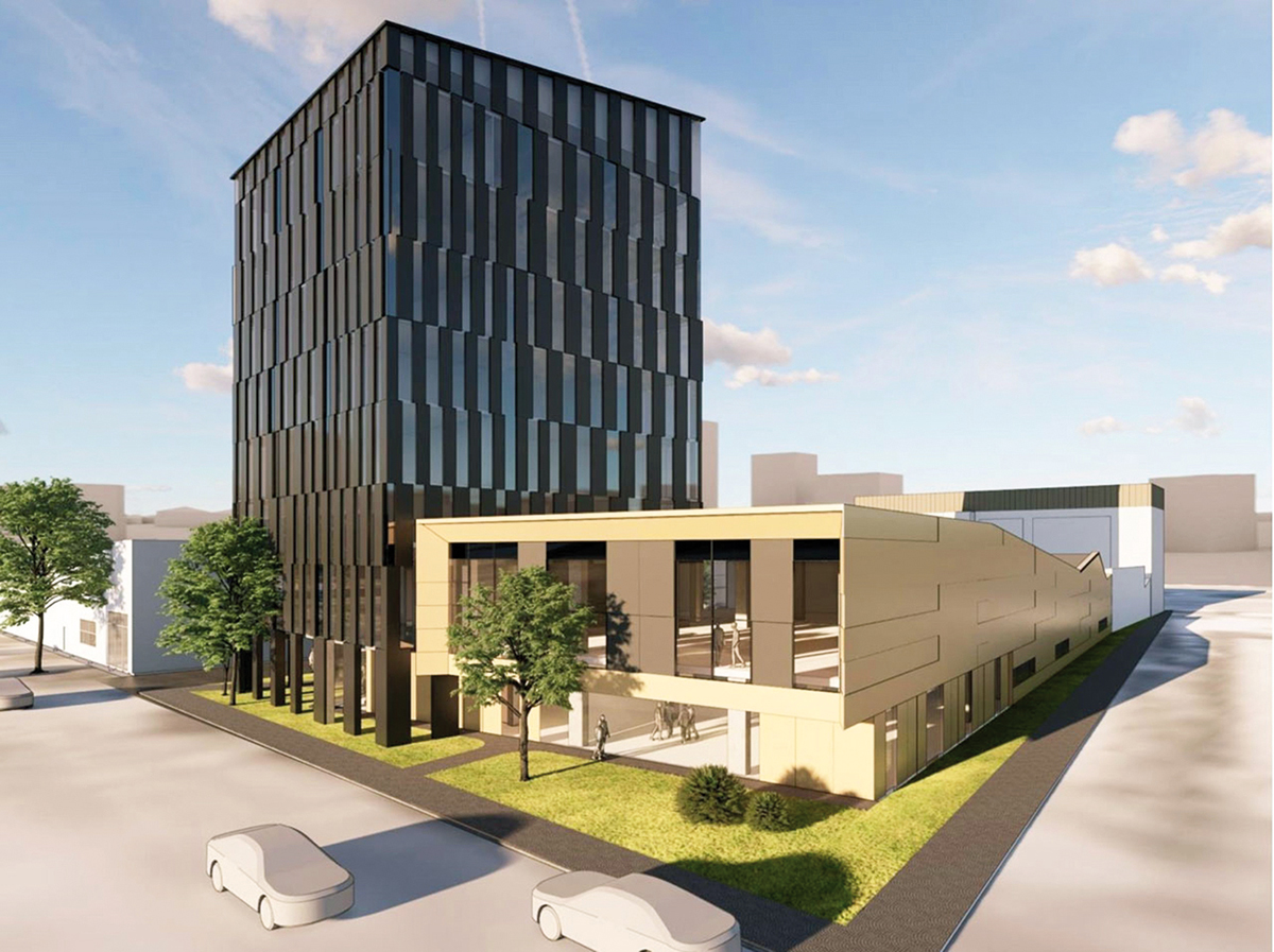 Moderná biznis architektúra v podaní ateliéru Ing. arch. M. Pacaya