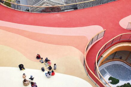 Škôlka YueCheng Courtyard Kindergarten v Pekingu