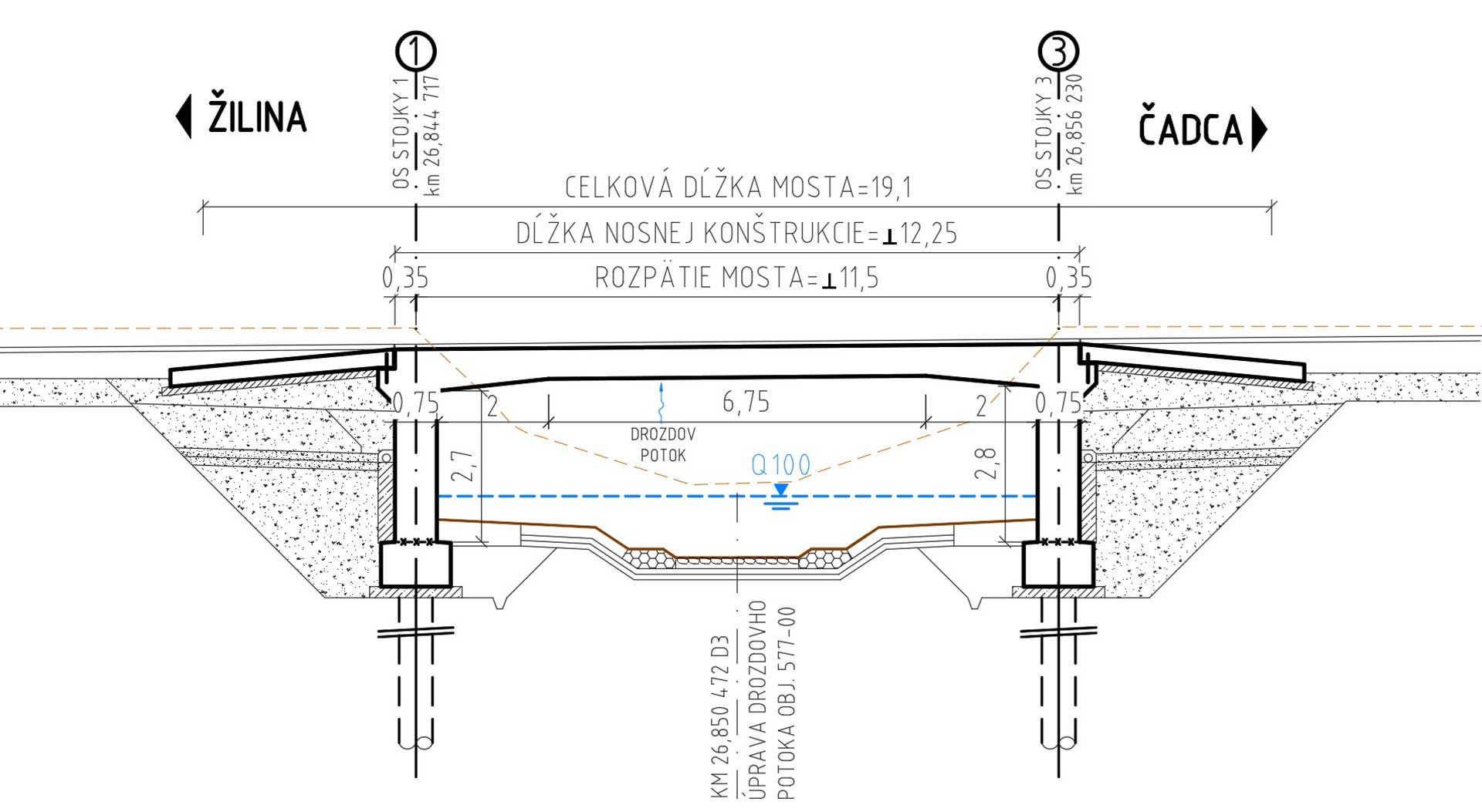 Mosty na diaľnici D3 Kysucké Nové Mesto – Oščadnica