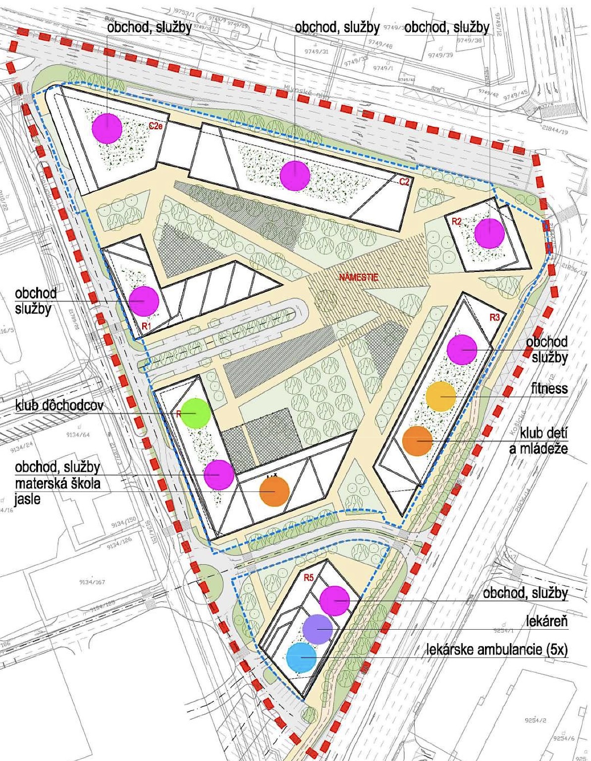 Situácia zmien v projekte Urban Oasis od Penta Real Estate