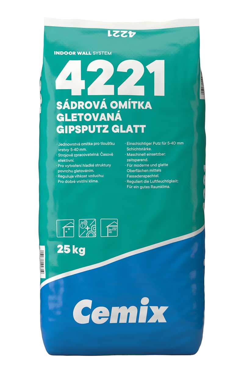 Cemix Sadrová omietka gletovaná (4221)