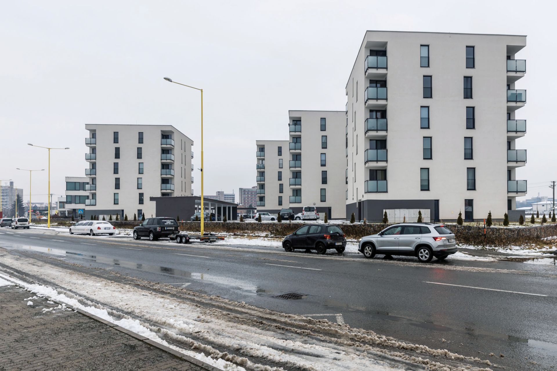 Rezidenčná novostavba na Ulici Jána Pavla II. v Prešove