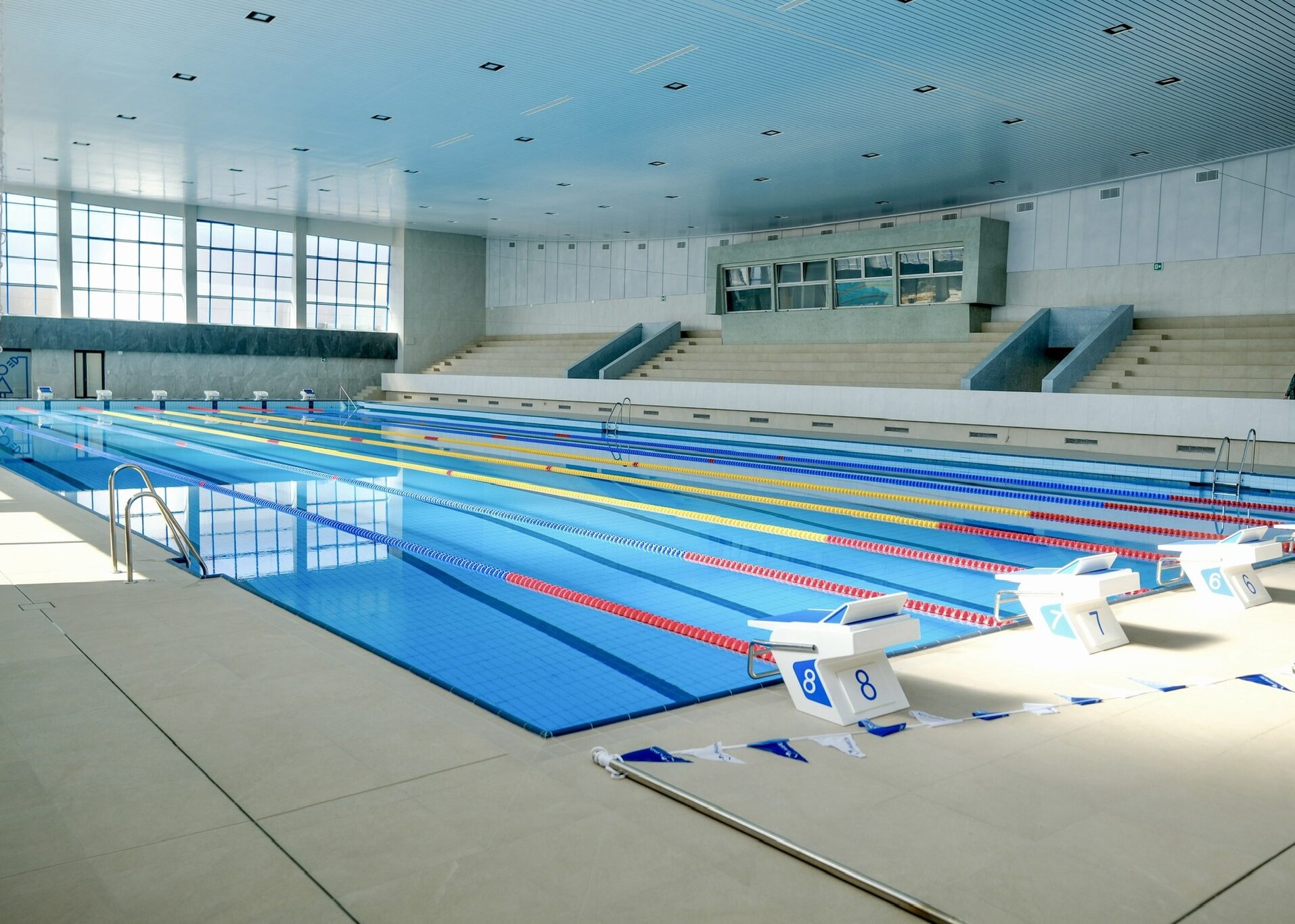 Zrekonštruovaná plaváreň Pasienky v mestskej časti Bratislava - Nové Mesto