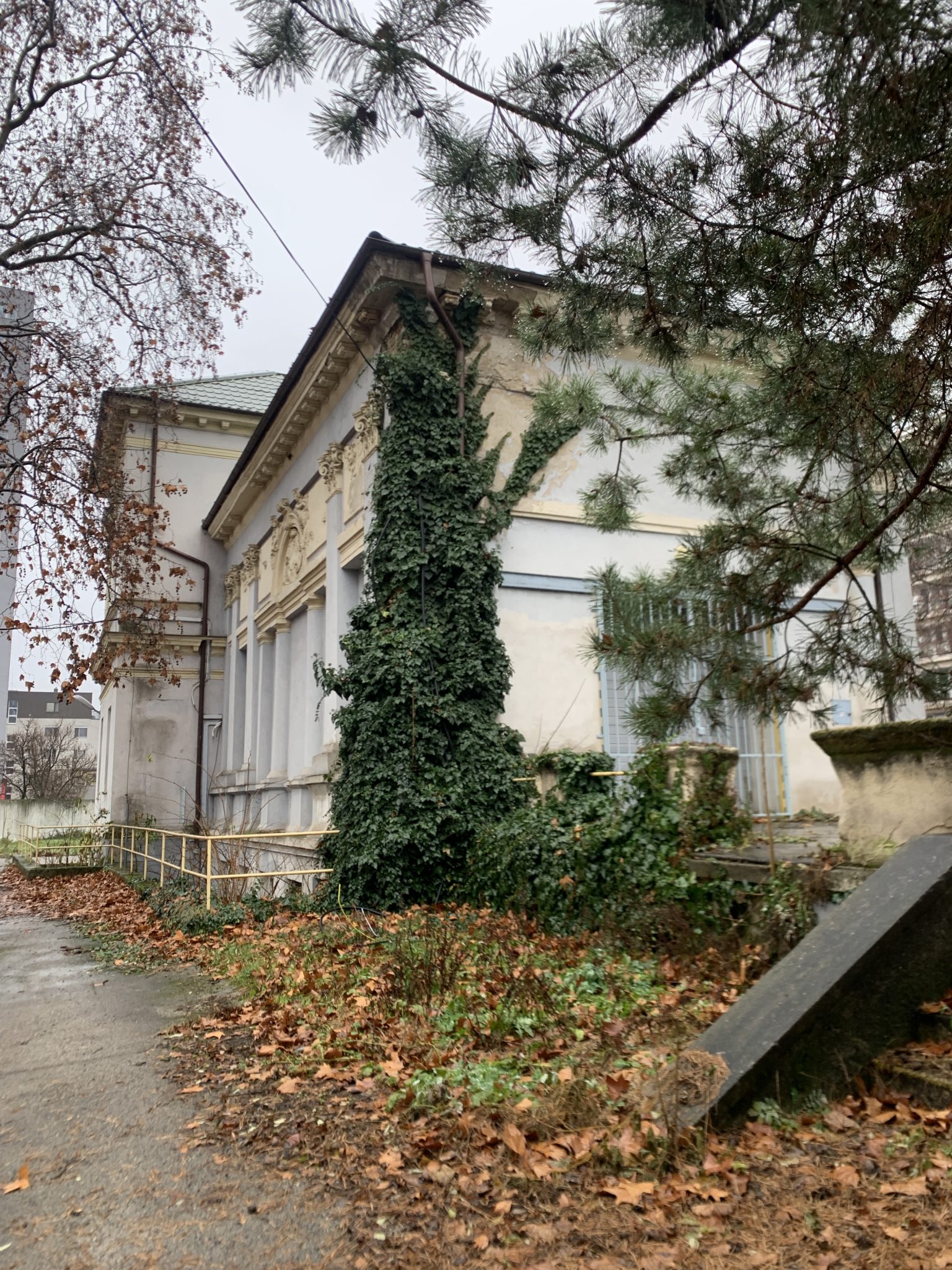 Aktuálny stav Ludwigovho Pavilónu na pozemku