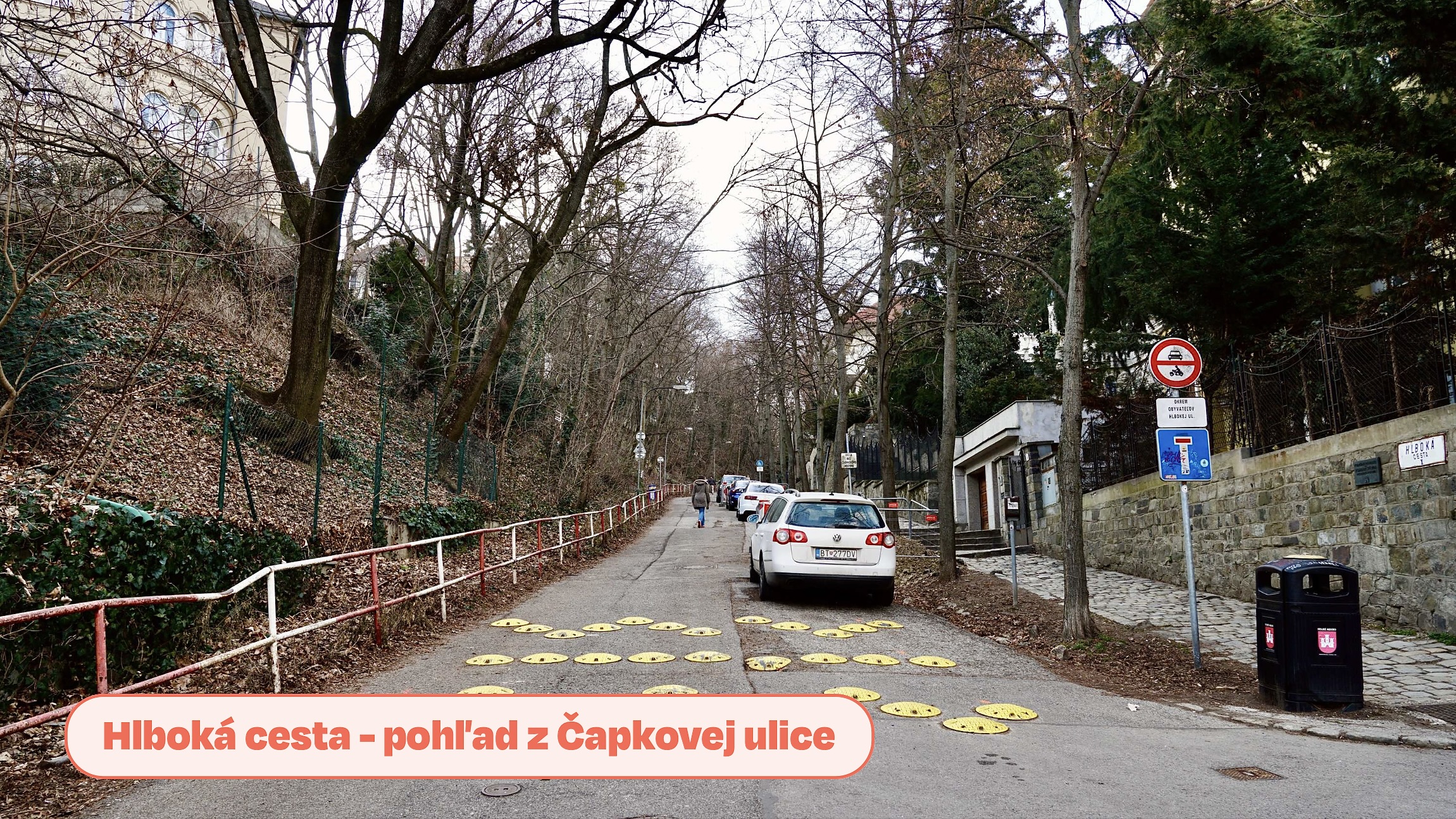 Súčasný stav Hlbokej cesty