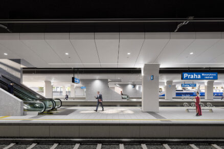 Modernizácia a dostavba ŽST Praha Masarykovo nádraží – platforma zastrešenia